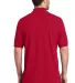 242 K8000 Port Authority EZCotton Polo Apple Red back view