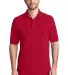 242 K8000 Port Authority EZCotton Polo Apple Red front view
