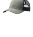 242 C112 Port Authority Snapback Trucker Cap in Htgy/rcnv front view