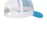 242 C112 Port Authority Snapback Trucker Cap in Parcelb/wh back view