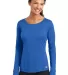 950 LOE321 OGIO ENDURANCE Ladies Long Sleeve Pulse Electric Blue front view