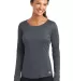 950 LOE321 OGIO ENDURANCE Ladies Long Sleeve Pulse Gear Grey front view