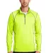 950 OE500 OGIO ENDURANCE Pursuit 1/4-Zip Pace Yellow front view