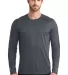 950 OE321 OGIO ENDURANCE Long Sleeve Pulse Crew Gear Grey front view