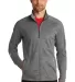 950 OE702 OGIO ENDURANCE Sonar Full-Zip Track Grey Hth front view