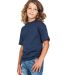US Blanks US20001 Toddler Organic Cotton Crewneck  in Navy blue front view