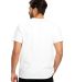 Men's Vintage Fit Heavyweight Cotton T-Shirt Off White back view