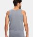 US Blanks US3408 /Unisex Tri-Blend Tank in Tri ath grey back view