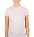 0240 Tultex Ladies Ultra Blend Tee  in Heather pink front view