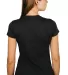 0240 Tultex Ladies Ultra Blend Tee  in Heather graphite back view