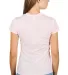 0240 Tultex Ladies Ultra Blend Tee  in Heather pink back view