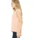 Bella Canvas 8804 Women's Flowy Muscle Tank with R PEACH side view