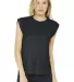 Bella Canvas 8804 Women's Flowy Muscle Tank with R DARK GRY HEATHER front view