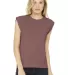 Bella Canvas 8804 Women's Flowy Muscle Tank with R MAUVE front view