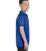 52 054Y Youth Ecosmart Jersey Polo Sport Shirt Deep Royal side view