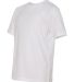 52 482Y Cool Dri Youth Performance Short Sleeve T- White side view