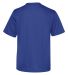 52 482Y Cool Dri Youth Performance Short Sleeve T- Deep Royal back view