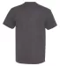 Hanes 518T Beefy-T Tall T-Shirt Charcoal Heather back view
