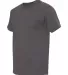 Hanes 518T Beefy-T Tall T-Shirt Charcoal Heather side view