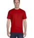 Hanes 518T Beefy-T Tall T-Shirt Deep Red front view