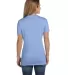 S04V Nano-T Women's V-Neck T-Shirt Light Blue back view