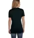 S04V Nano-T Women's V-Neck T-Shirt Black back view