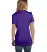 S04V Nano-T Women's V-Neck T-Shirt Purple back view