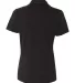 52 035P Women's X-Temp Pique Sport Shirt with Fres Black back view