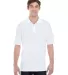 055P X-Temp Pique Sport Shirt with Fresh IQ White front view
