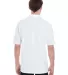 055P X-Temp Pique Sport Shirt with Fresh IQ White back view