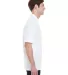 055P X-Temp Pique Sport Shirt with Fresh IQ White side view