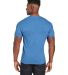Hanes 42TB X-Temp Triblend T-Shirt with Fresh IQ o Bonnet Blue Heather back view