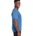 Hanes 42TB X-Temp Triblend T-Shirt with Fresh IQ o Bonnet Blue Heather side view