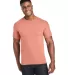 Hanes 42TB X-Temp Triblend T-Shirt with Fresh IQ o Cantaloupe Heather front view