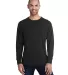 52 42L0 X-Temp Long Sleeve T-Shirt Black front view