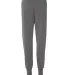197 8432 Omega Stretch Terry Women's Pants Charcoal Triblend back view