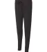 197 8432 Omega Stretch Terry Women's Pants Black Triblend side view