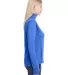 197 8433 Omega Stretch Terry Women's Quarter-Zip P in Royal triblend side view
