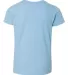 2201W Youth Fine Jersey T-Shirt BABY BLUE back view