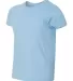 2201W Youth Fine Jersey T-Shirt BABY BLUE side view