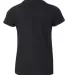 2201W Youth Fine Jersey T-Shirt BLACK back view