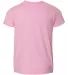 2201W Youth Fine Jersey T-Shirt PINK back view