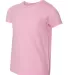 2201W Youth Fine Jersey T-Shirt PINK side view