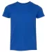 2201W Youth Fine Jersey T-Shirt ROYAL BLUE front view