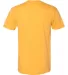 BB401W 50/50 T-Shirt HEATHER GOLD back view