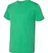 BB401W 50/50 T-Shirt HTHR KELLY GREEN side view