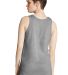 2408W Fine Jersey Tank in Heather grey back view