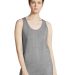 2408W Fine Jersey Tank in Heather grey front view