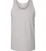 2408W Fine Jersey Tank NEW SILVER front view