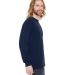 2007W Fine Jersey Long Sleeve T-Shirt in Navy side view